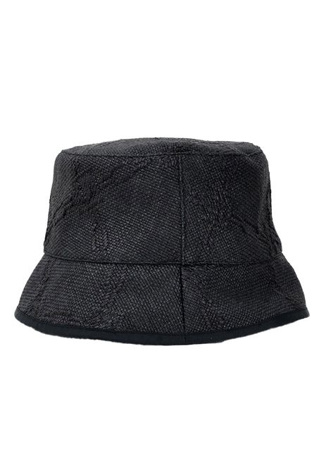 Cappello Elisabetta Franchi donna CL09F52E2110 nero rafia ELISABETTA FRANCHI | Cappelli | CL09F52E2110